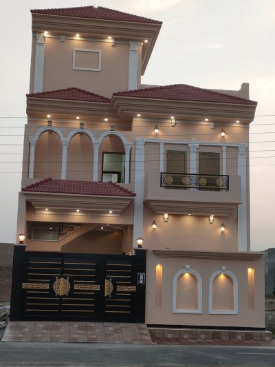 5 Marla Double Story Spanish House-1