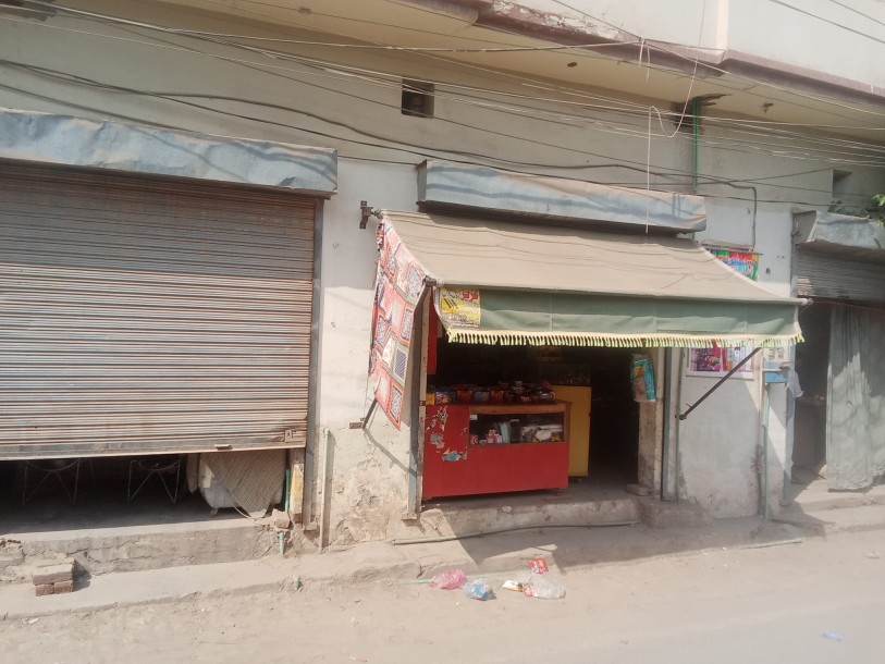7 Marla Corner House Fully Marble with 3 Shops on SALE.-2